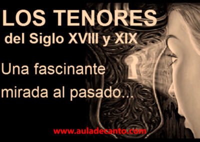 TENORES S XVIII 2ª PARTE